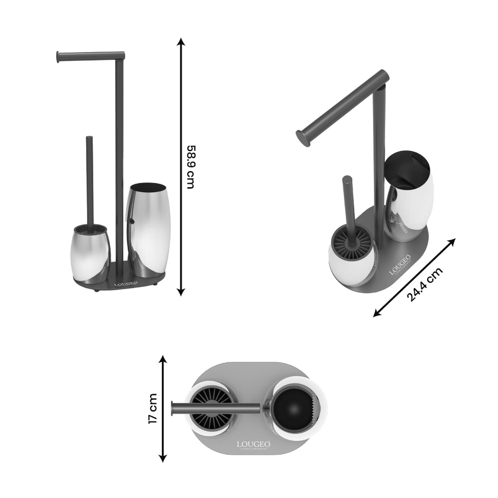 Brushy Mirror Chrome